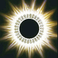 Декоративний вбудований світильник Feron 7314 3W MR16 з LED-підсвіткою (15 LED 2835SMD 4000K)