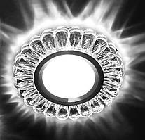 Декоративний вбудований світильник Feron 7301 3W MR16 з LED-підсвіткою (15 LED 2835SMD 4000K)