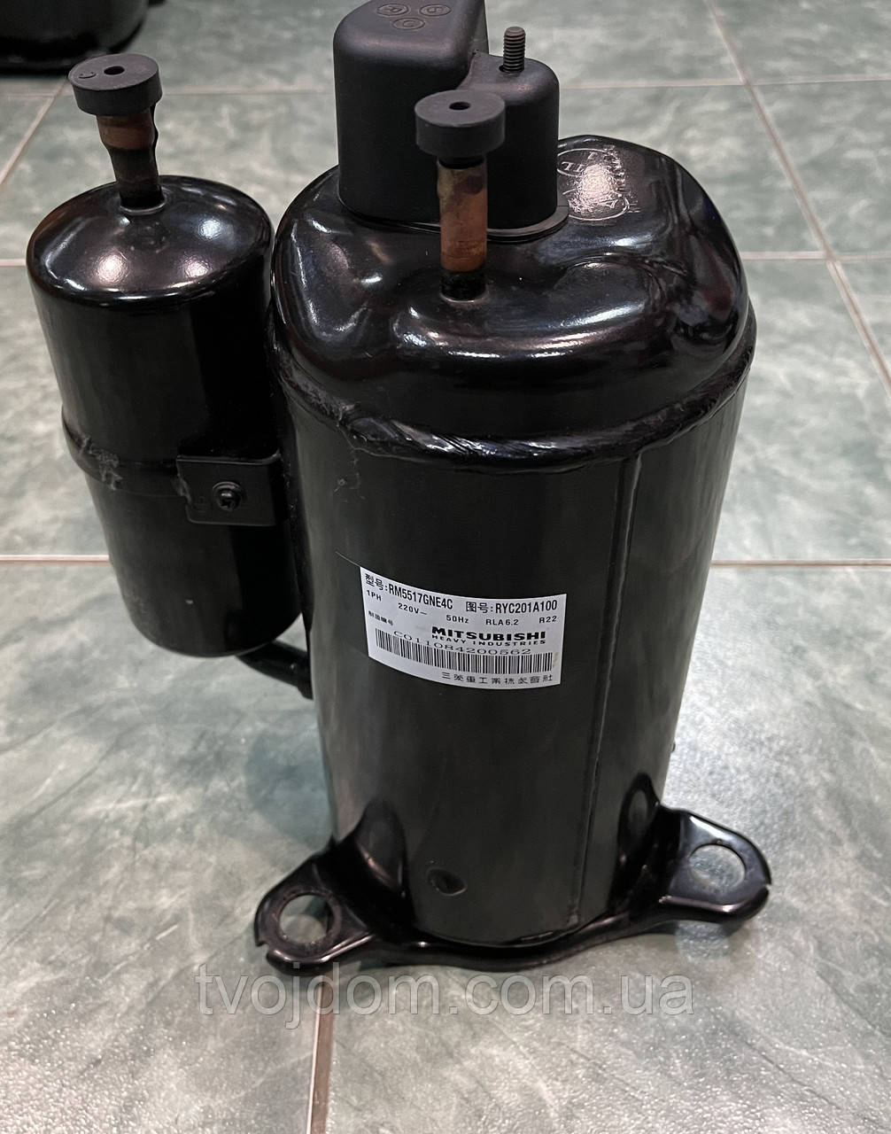 Компресор ротаційний RYC201A100 Mitsubishi Heavy Ind. R-22 (18000 BTU)