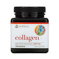 Колаген для волосся, нігтів і шкіри, вітаміни для шкіри, Youtheory, Collagen, 120 таблеток