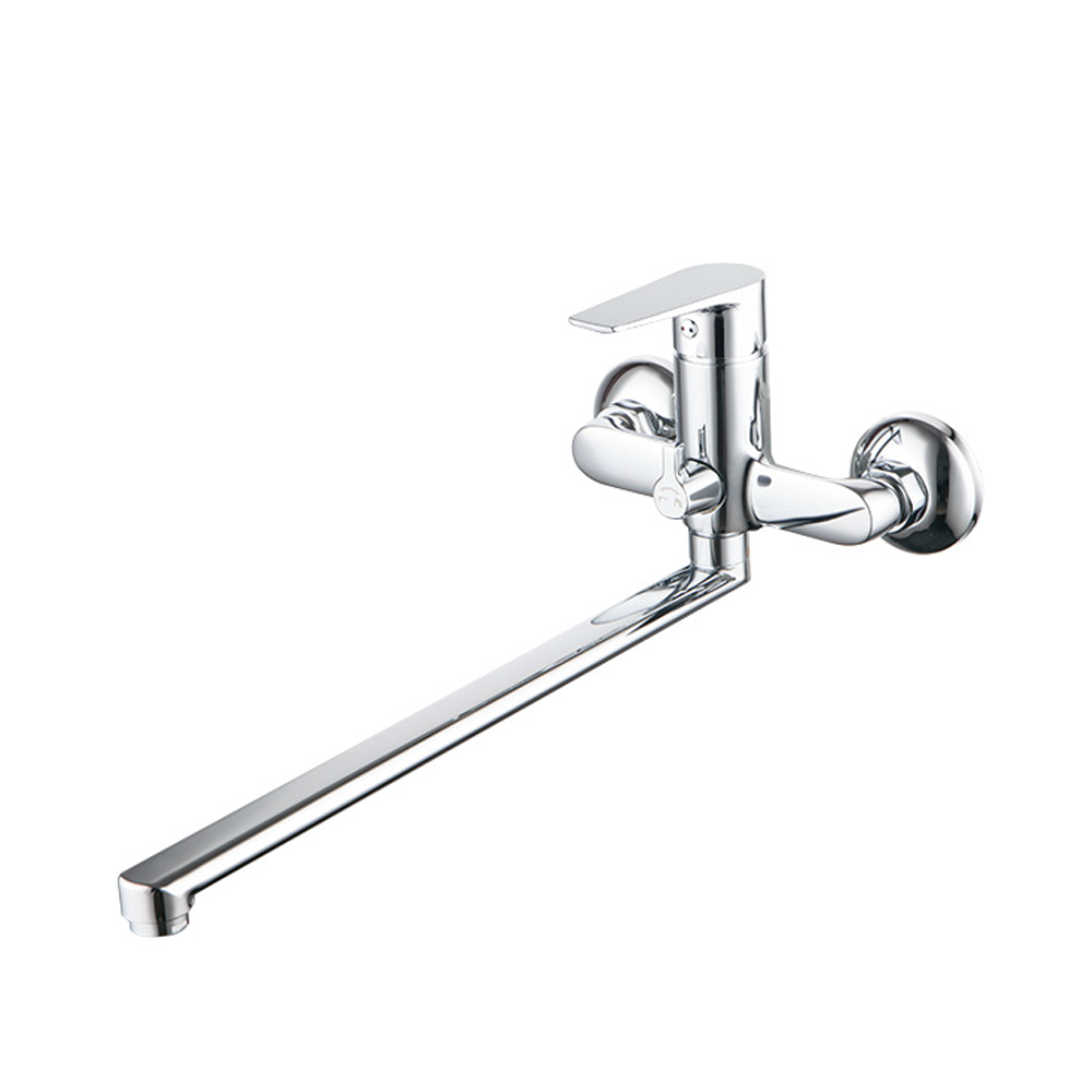 Змішувач LIRI Ø35 для ванни вилив прямий 350 мм дивертор вбудований картриджний CORSO DF-2C240C (9632210)