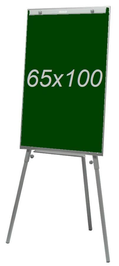 Фліпчарт UkrBoards магнітно-меловий на тренозі 65 х 100 см