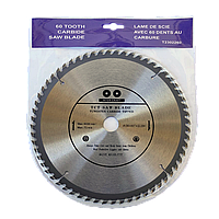 Диск пильний, 230x22 мм, 60T, з напайками, "Inter-craft"