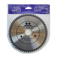 Диск пильний, 180x32 мм, 60T, з напайками, "Inter-craft"