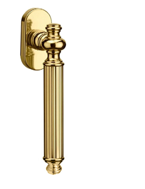 Ручка віконна Fadex Regina 353DK латунь полірована (Італія)