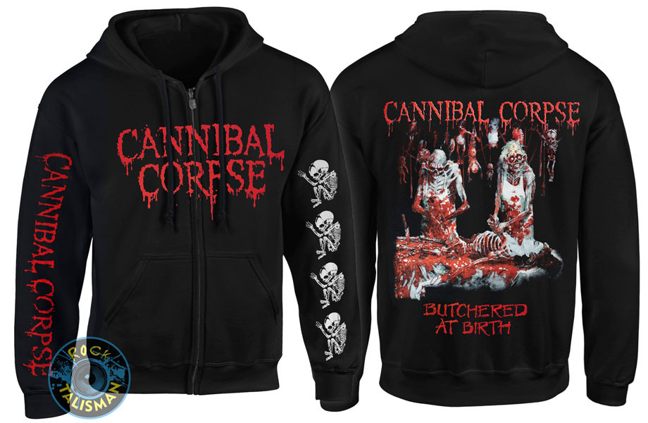 Толстовка на змійці CANNIBAL CORPSE Butchered At Birth