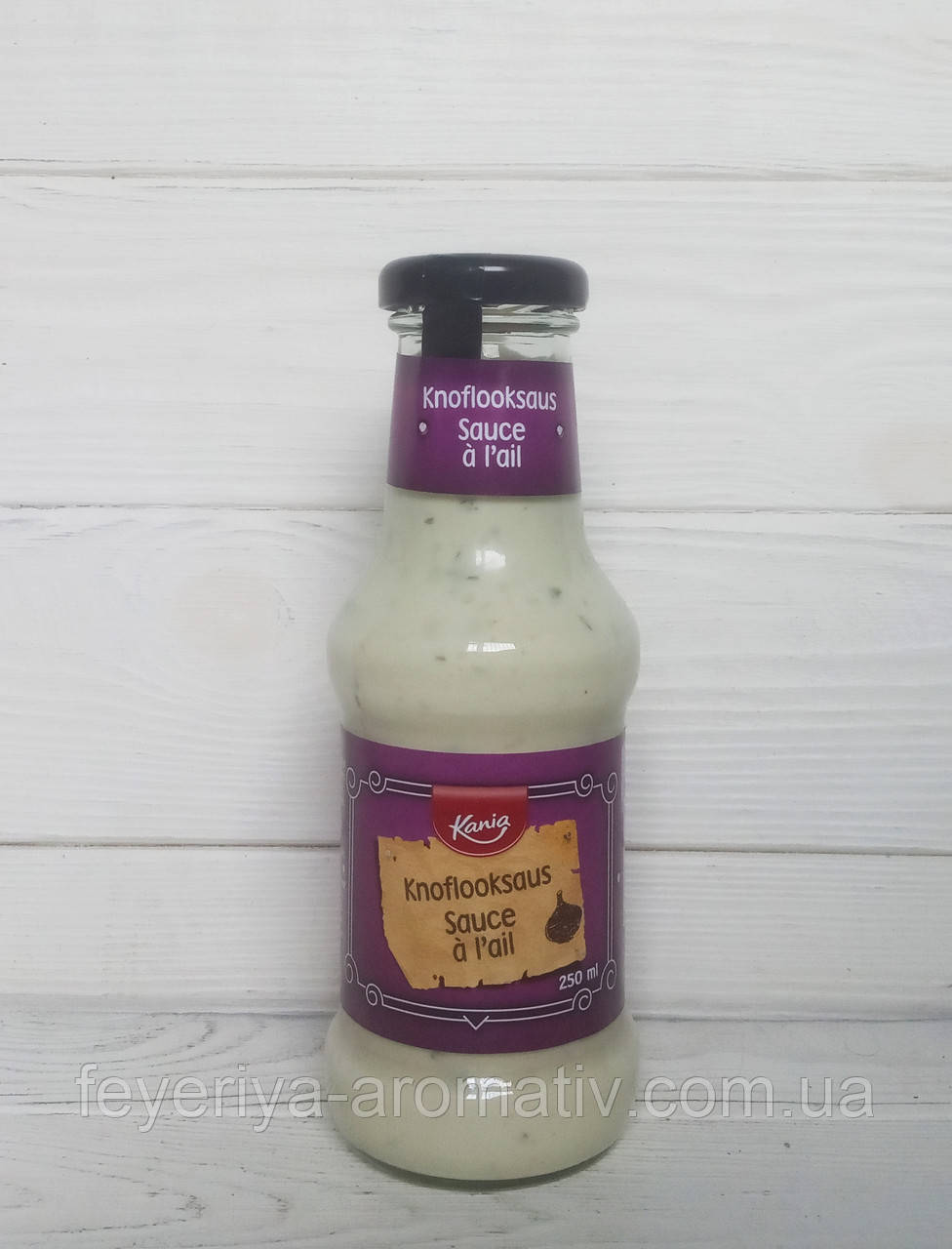 Соус часниковий Kania 250ml Knoflooksaus (Німеччина)