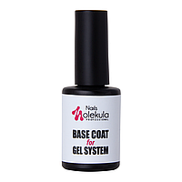 Molekula Base Coat For Gel System - база для геля, акригеля, 12 мл