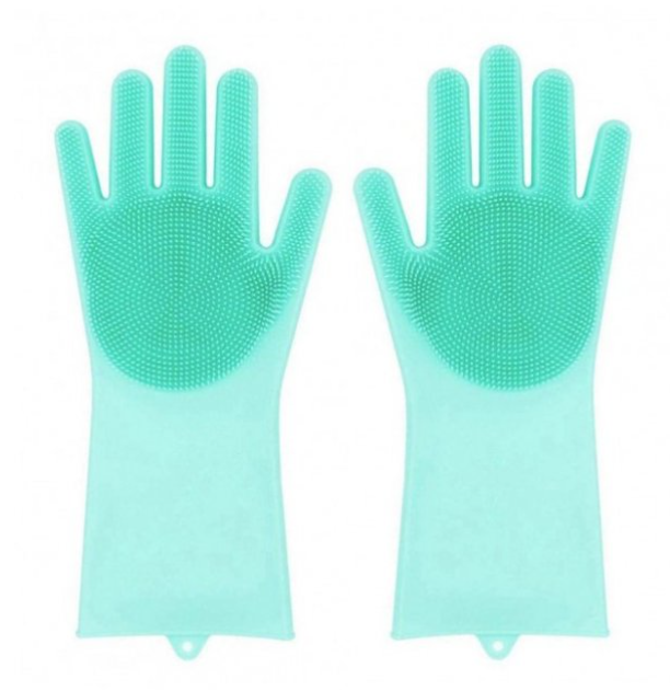 Рукавиці для миття посуду Better Glove силіконові Зелений (KG-2529)