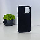 Чехол iPhone 12 Mini черный закрытый низ, фото 2