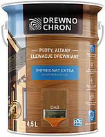 Пропитка для древесины DrewnoChron IMPREGNAT EXTRA (ДУБ) 4.5л