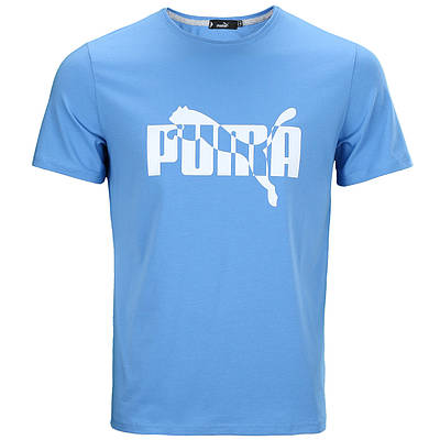 Футболка спортивна блакитна PUMA №2 Ф-10 GLB L(Р) 21-903-020 M