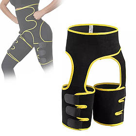 Коригувальний пояс ADJUSTABLE ONE PIECE WAIST BAND W73  ⁇  Стягувальний пояс для схуднення