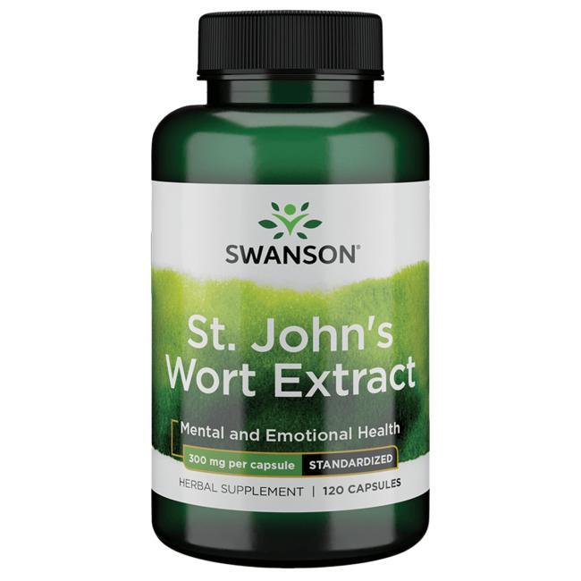 Екстракт Звіробою, Swanson, St. John's Wort Extract, 300 мг, 120 капсул