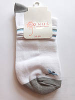Жіночі шкарпетки СПОРТ - BONUS (от ТМ Дюна) р.23-25 / 1 2265 331 2325-білий / УКОРОЧЕНІ Бонус
