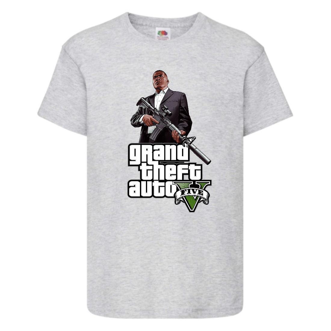 Футболка дитяча ДТА-001 (gta-001) Сіра 116-128-140-152-164, фото 1