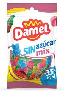 Желейні цукерки БЕЗ ЦУКРУ Damel СОЛОДКИЙ МІКС