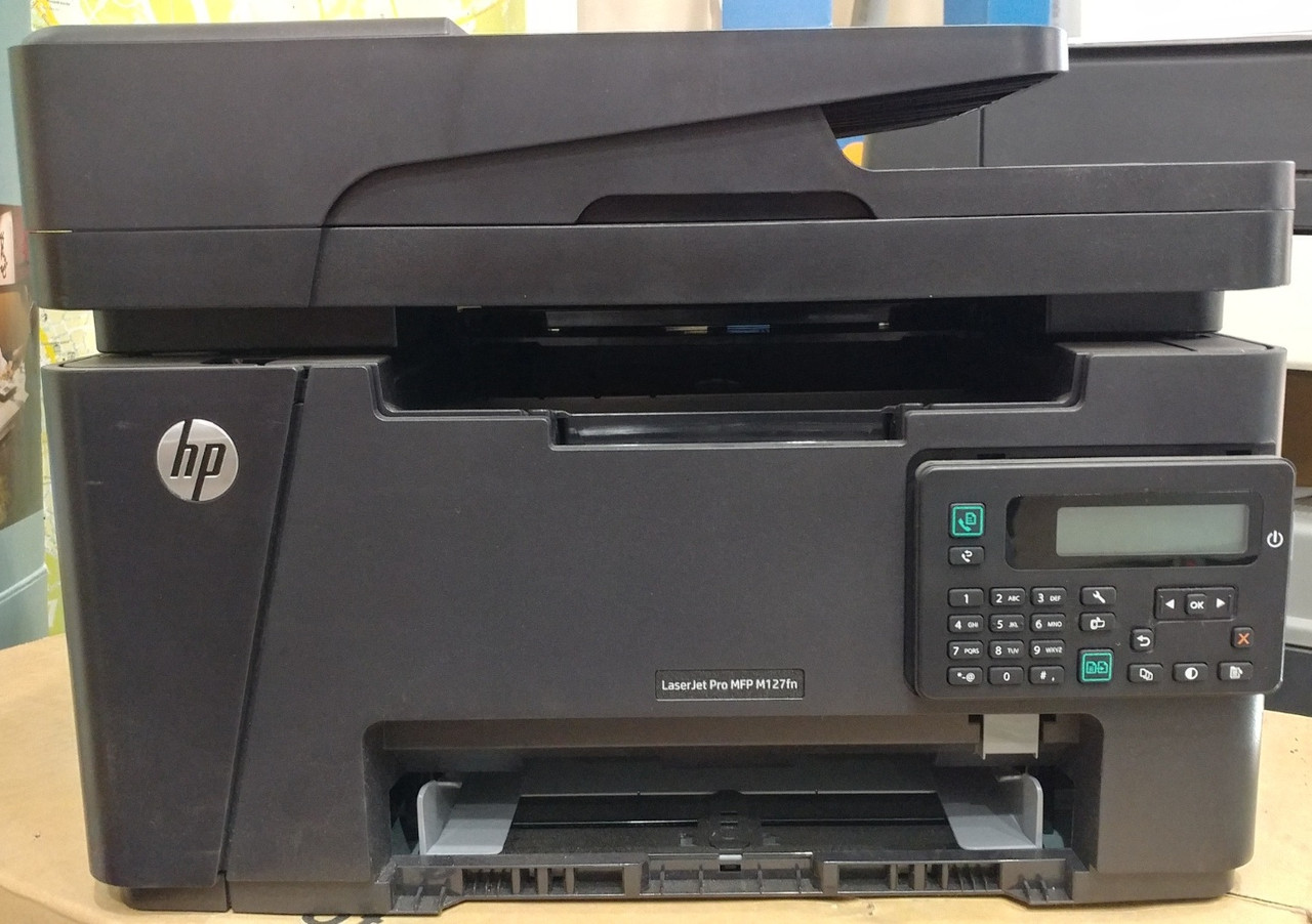 МФУ HP LaserJet Pro MFP M127FN б/у (Факс, мережа, ADF)