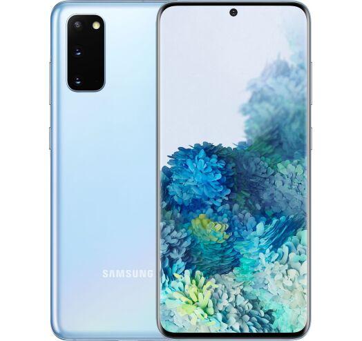 Samsung G981U Galaxy S20 8/128GB Light Blue Qualcomm Snapdragon 865 4000 маг, фото 1