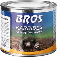 СРЕДСТВО ОТ КРОТОВ BROS KARBIDEX 500 Г ЛИКИВИДАЦИЯ ОСТАТКОВ