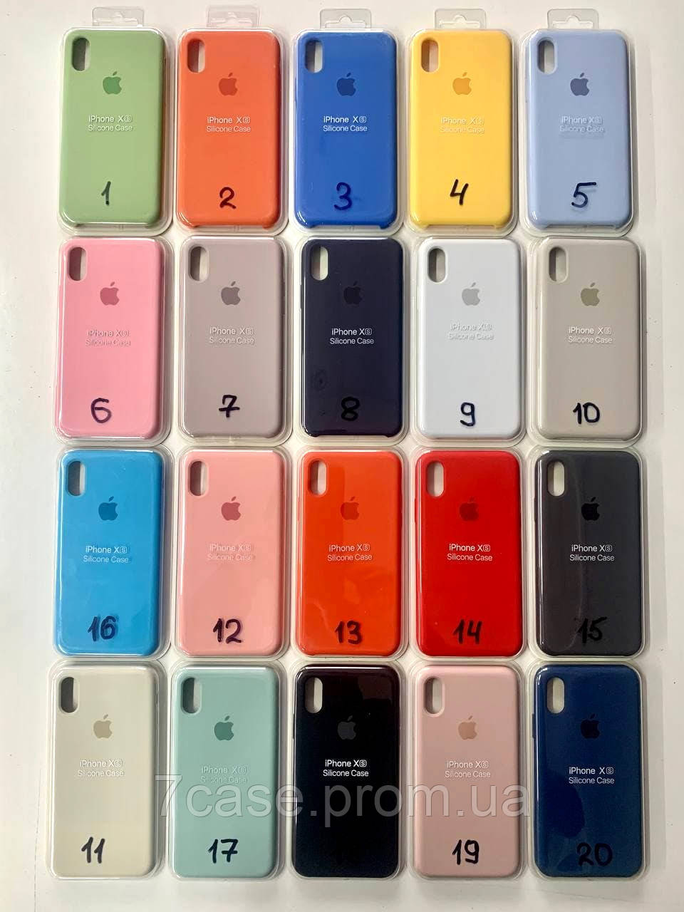 Чохол Silicone Case для iPhone XS Max