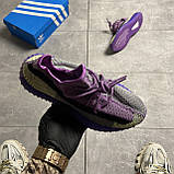 Жіночі кросівки Adidas Yeezy Boost 350 V2 Yeshaya, фіолетові кросівки адідас ізі буст 350 в2, фото 3