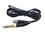 Прямий кабель дріт AKG K271 K240 MKII K712 K812 PRO К702 K361 K371 K182 Q701 K141 MKII 181 K361 K371 3 метри, фото 2