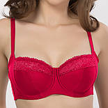 Бюстгальтер без поролону м'яка чашка фіолетовий, фото 3