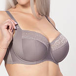 Бюстгальтер без поролону м'яка чашка фіолетовий, фото 5