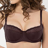 Бюстгальтер без поролону м'яка чашка фіолетовий, фото 2