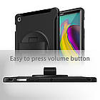 Чохол Rotating Belt Case для Samsung Galaxy Tab S5E 10.5 T720 / T725 Black, фото 6