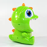 Дитячий генератор мильних бульбашок Дракоша, на батарейках, фото 5