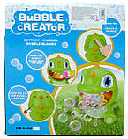 Дитячий генератор мильних бульбашок Дракоша, на батарейках, фото 10