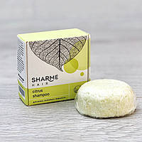 Натуральный твердый шампунь Sharme Hair Citrus для жирных волос Гринвей Greenway