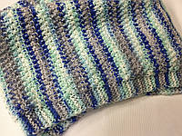 Детское вязаное одеяло
