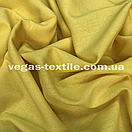 Тканина Льон натуральний Жовтий, фото 2