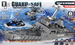 Конструктор ZheGao "Битва на воді", 1052 деталі, 4 фігурки