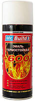 Фарба термостойкая (белая матовая) 400 мл Mr. Build 600°C (акриловая)