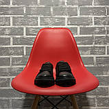 Жіночі кросівки Alexander McQueen Triple Black, чорні шкіряні кросівки александр макквін, фото 9