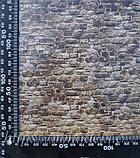 Декоративний картон для моделювання "Ганітна стіна", розміром 64 x 15 см, масштабу H0, TT.Noch 57700, фото 3