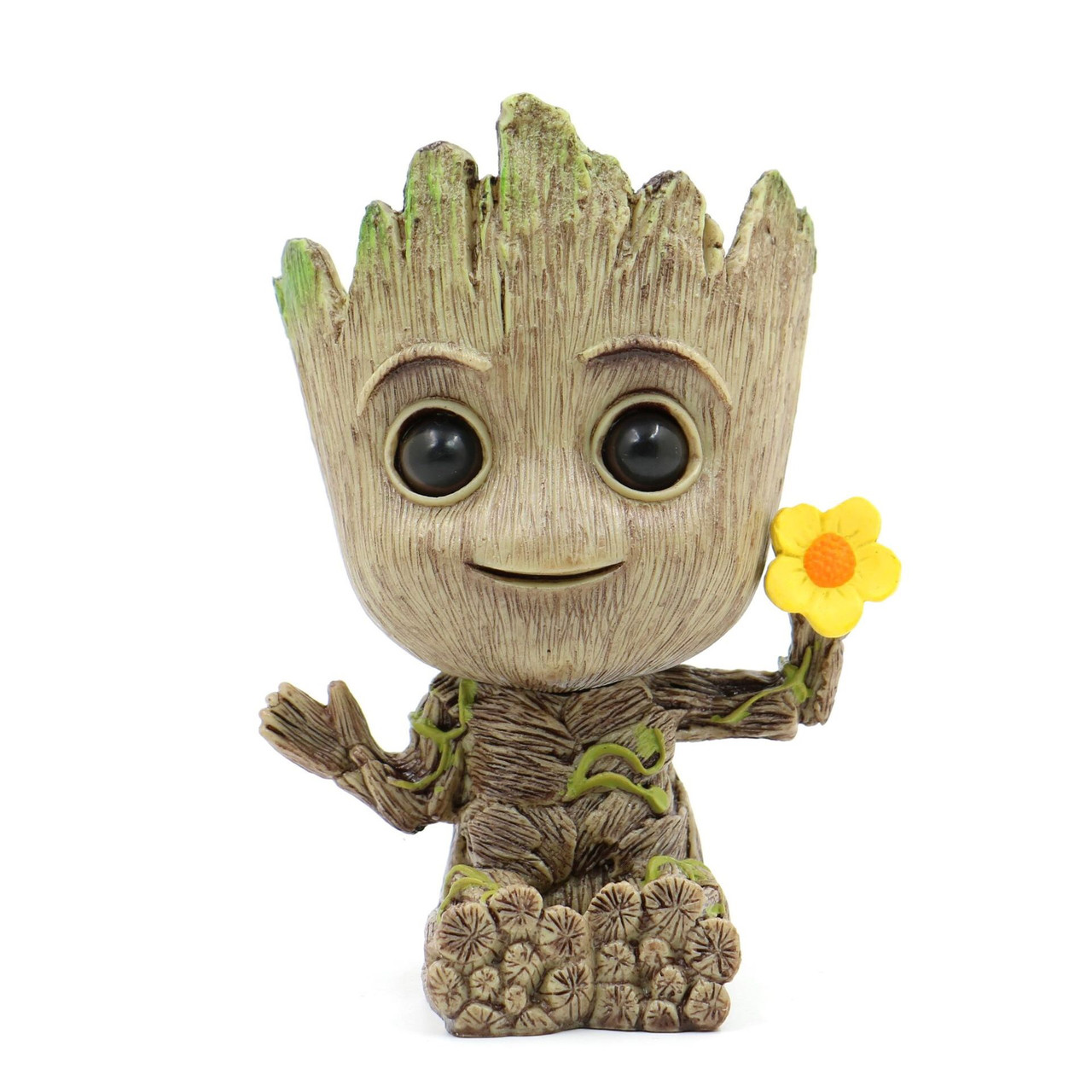 Грут Groot горщики Малюк з квіткою G6