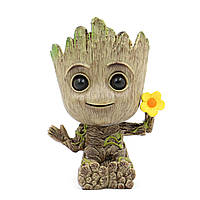 Грут Groot горшочки Малыш с цветком G6