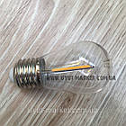Лампа Едісона 1Вт Е27 S14, 2700К Filament, для гірлянд, фото 3