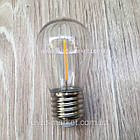 Лампа Едісона 1Вт Е27 S14, 2700К Filament, для гірлянд, фото 2