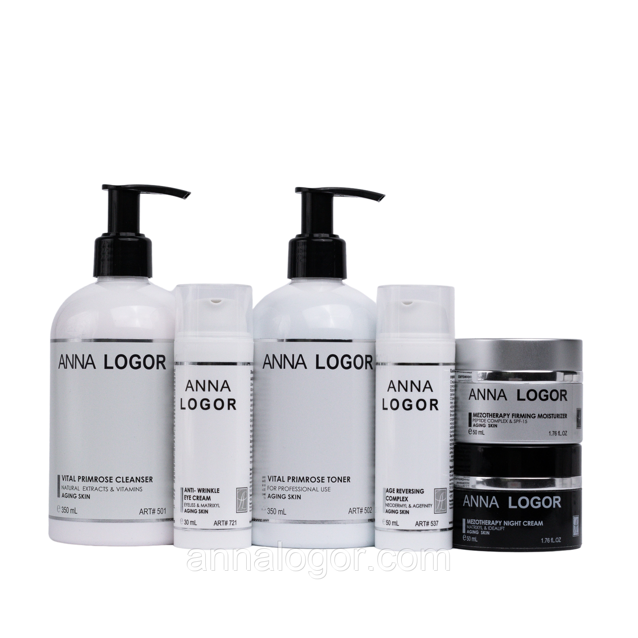Омолоджуюча серія Anna LOGOR Moisturizer Age Reversing Complex