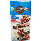 Шоколад гіркий Studentska Pecet з вишнею та арахісом 170 г Чехія, фото 3