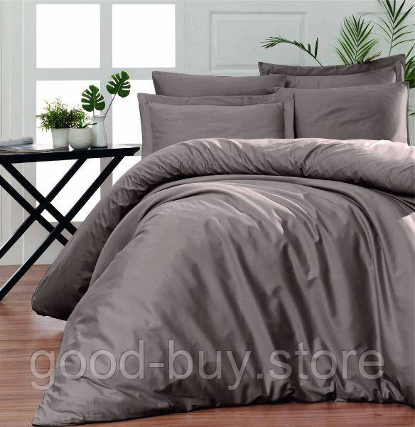First choice Snazzy Mink постільна білизна сатин евро 200х220