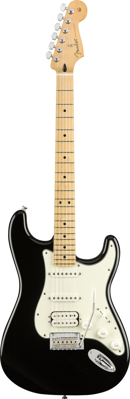 Електрогітара FENDER PLAYER STRATOCASTER HSS MN BLK, фото 1
