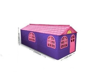 Будинок з шторками будиночок з пластику