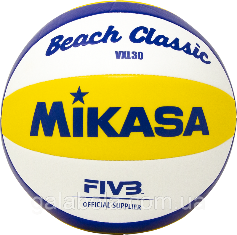 М'яч для пляжного волейболу Mikasa Beach Classic VXL30 (розмір 5)